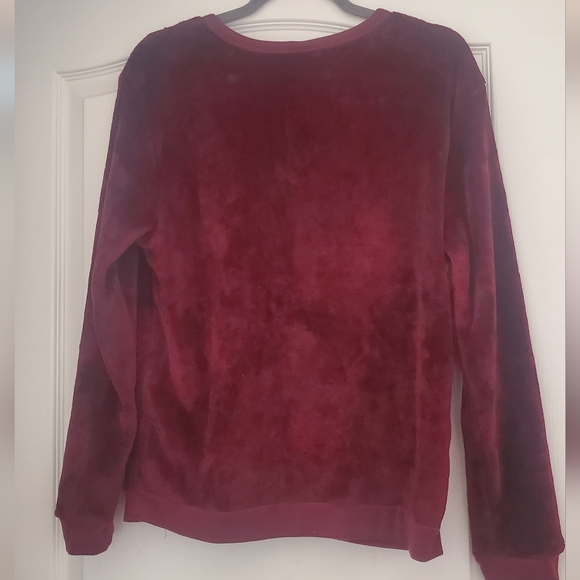 Never Worn- LOVE TRIBE Velvet Top - Picture 2 of 3